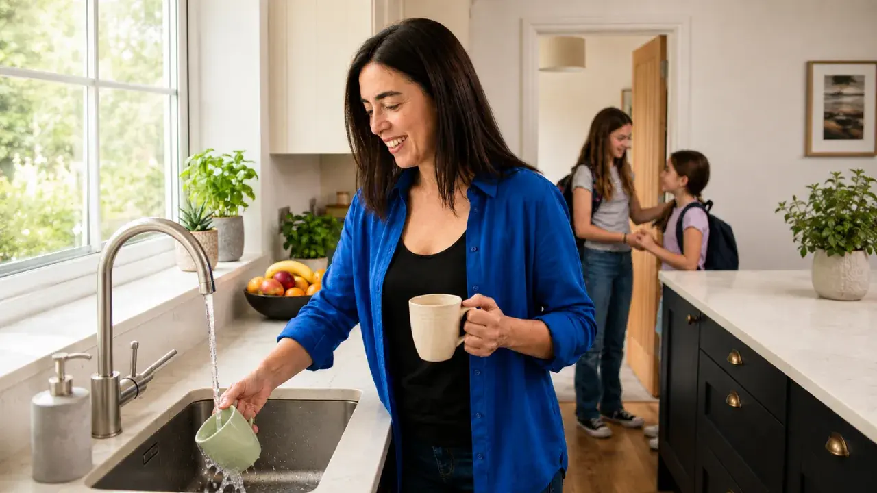 Dayana Pereira in an everyday home setting