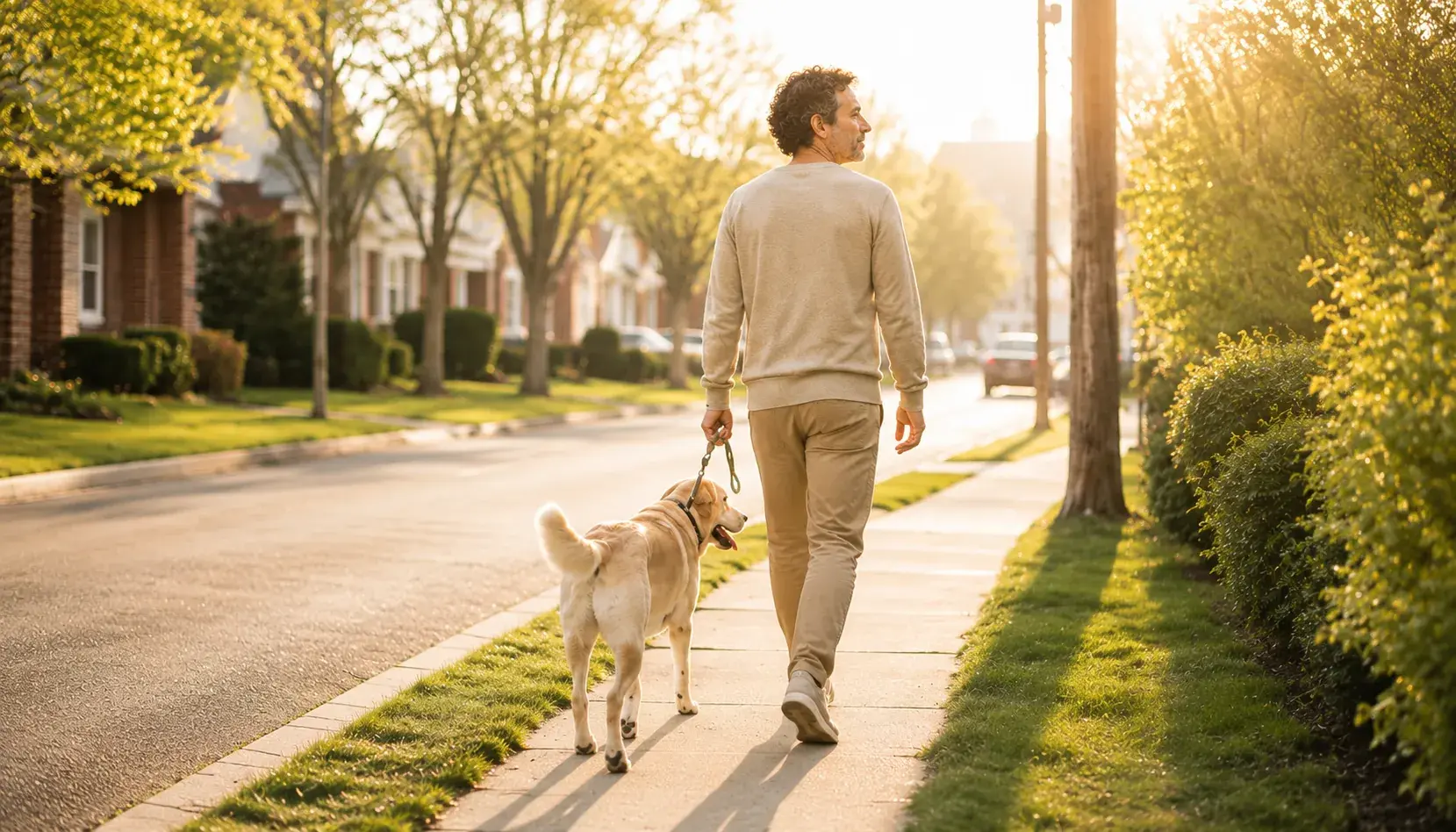 An ordinary evening walk